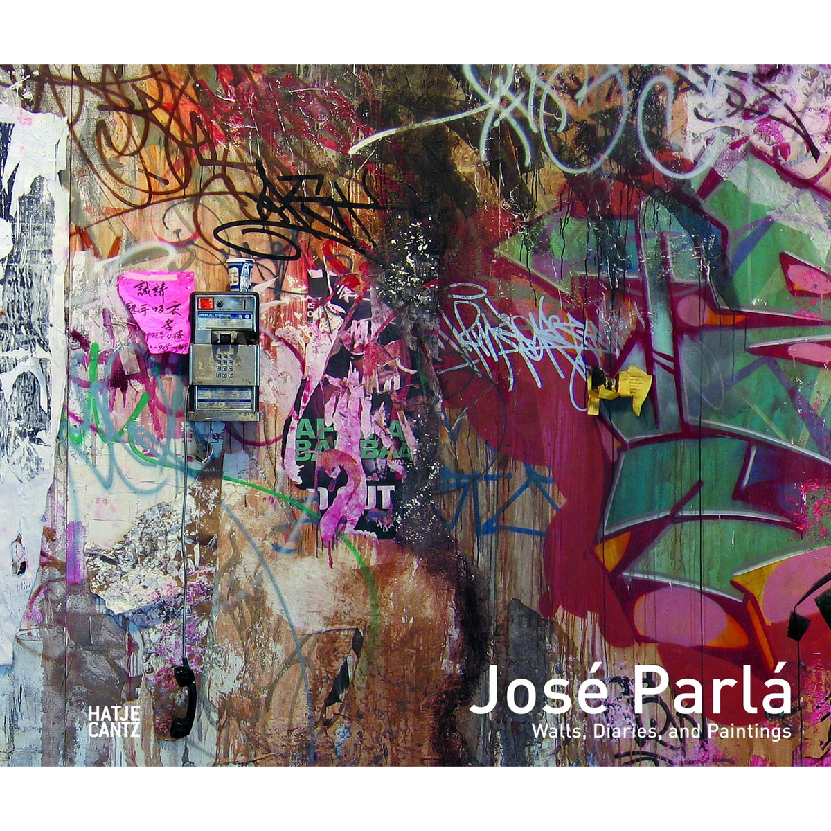 José Parlá: Walls, Diaries, and Paintings
