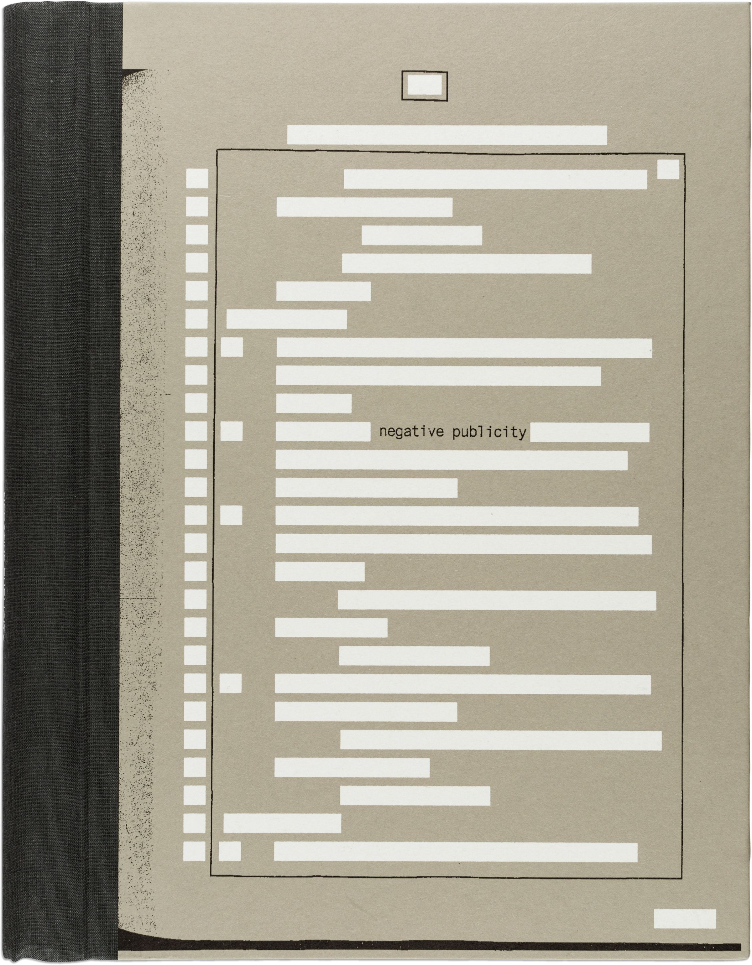 Negative Publicity: Artefacts of Extraordinary Rendition