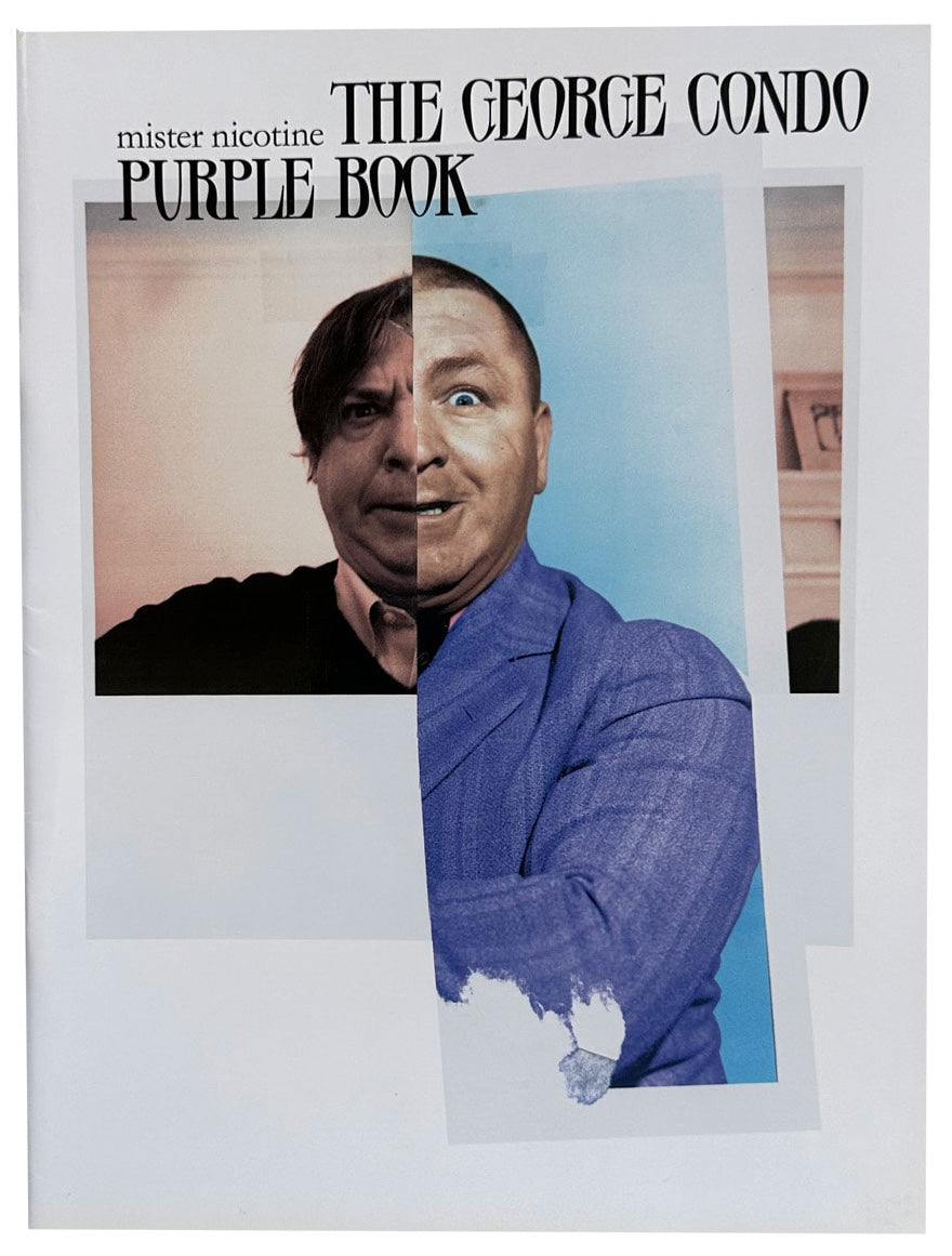 Mister Nicotine: The George Condo Purple Book