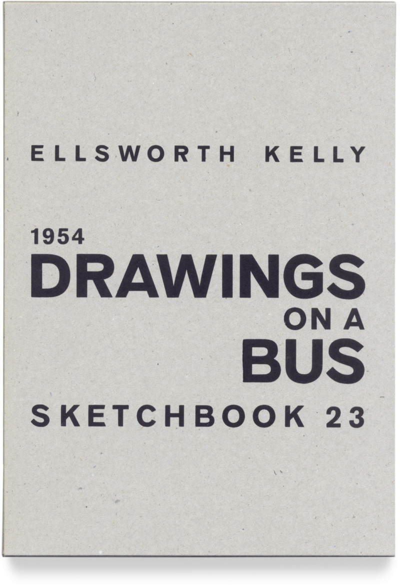 1954 Drawings on a Bus, Sketchbook 23