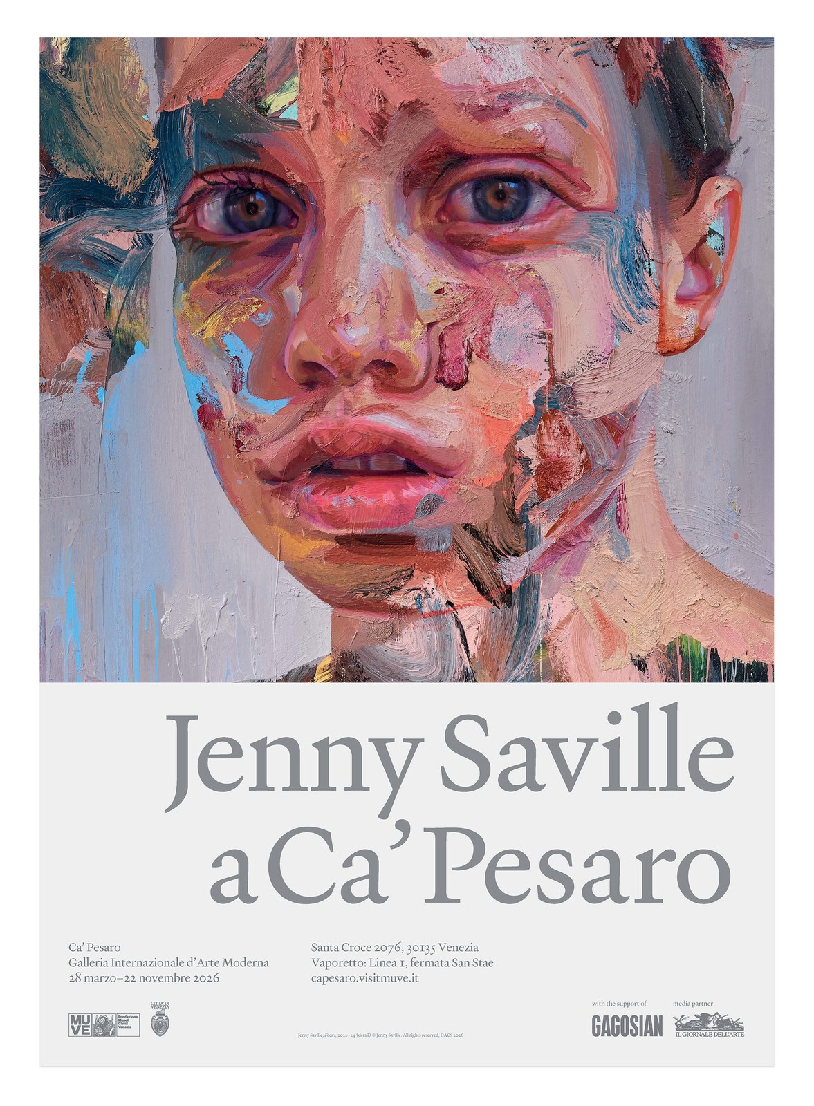 Jenny Saville a Ca' Pesaro Poster