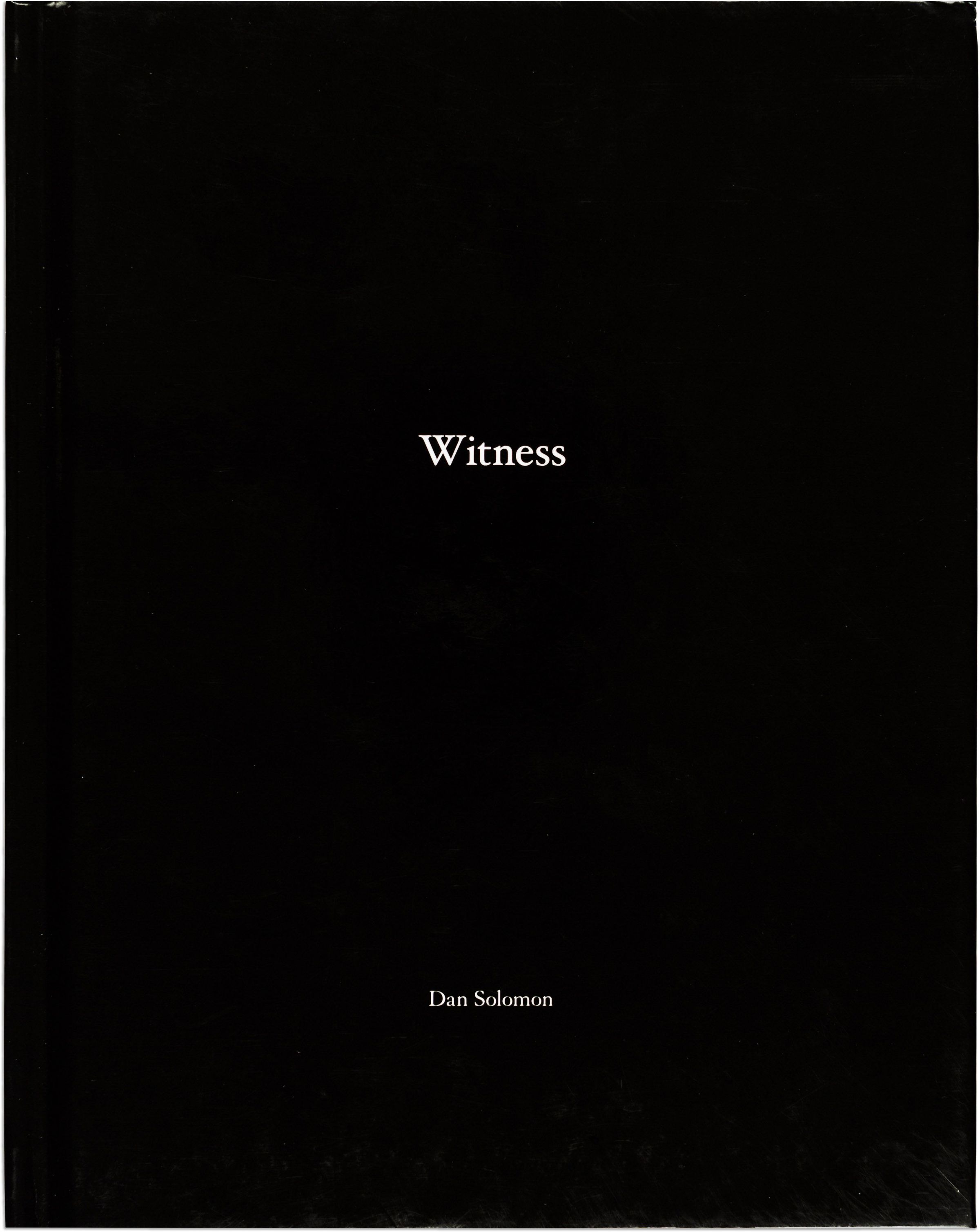 One Picture Book #83: Witness