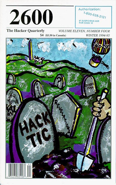 2600: The Hacker Quarterly, Winter 1994-1995
