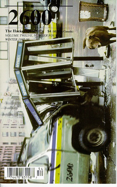 2600: The Hacker Quarterly, Winter 1995-1996