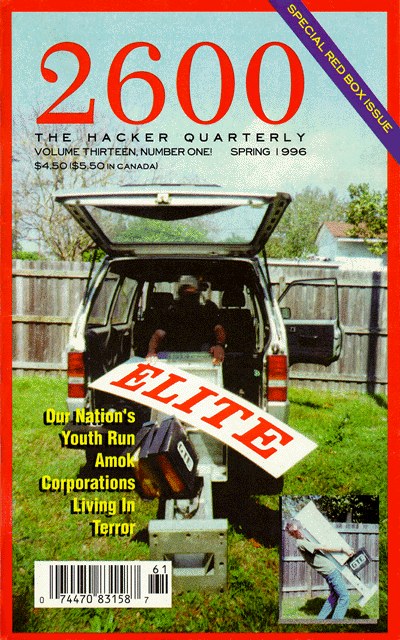 2600: The Hacker Quarterly, Spring 1996