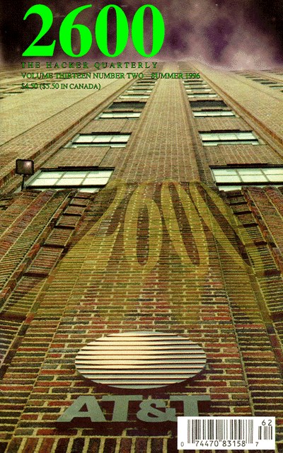 2600: The Hacker Quarterly, Summer 1996
