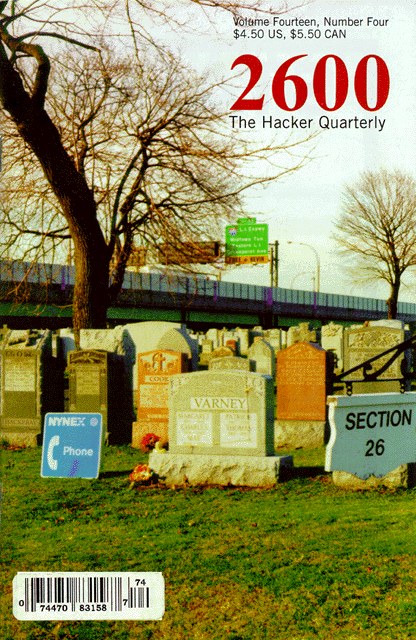 2600: The Hacker Quarterly, Winter 1997-1998
