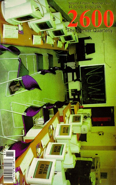 2600: The Hacker Quarterly, Spring 1998