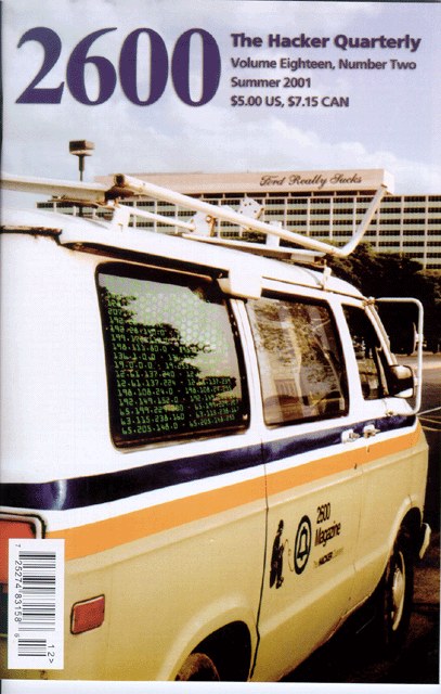 2600: The Hacker Quarterly, Summer 2001