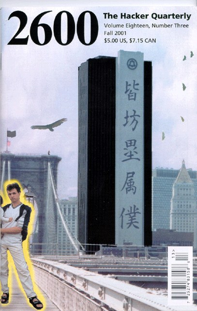 2600: The Hacker Quarterly, Autumn 2001