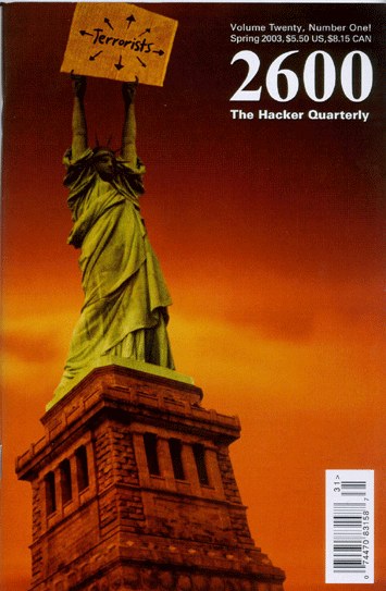 2600: The Hacker Quarterly, Spring 2003