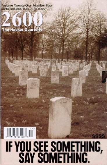 2600: The Hacker Quarterly, Winter 2004-2005