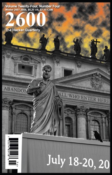 2600: The Hacker Quarterly, Winter 2007-2008