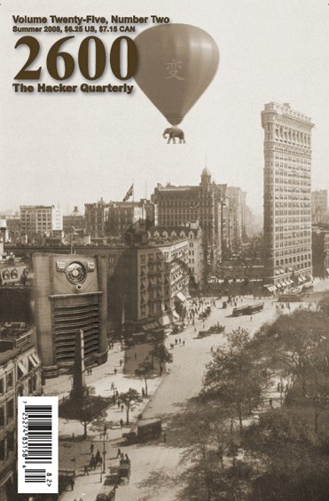 2600: The Hacker Quarterly, Summer 2008