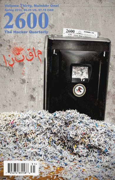 2600: The Hacker Quarterly, Spring 2013