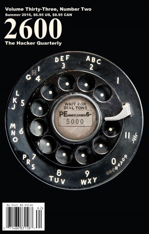 2600: The Hacker Quarterly, Summer 2016