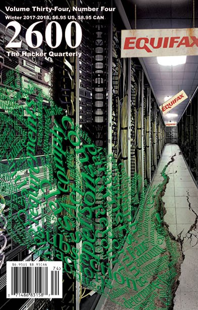 2600: The Hacker Quarterly, Winter 2017-2018