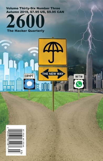 2600: The Hacker Quarterly, Autumn 2019