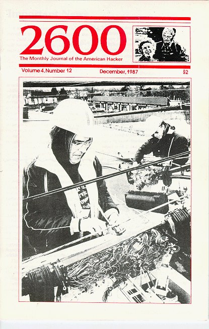 2600: The Hacker Quarterly, December 1987