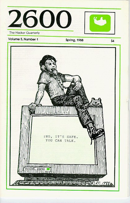 2600: The Hacker Quarterly, Spring 1988