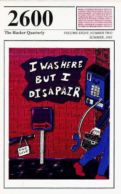 2600: The Hacker Quarterly, Summer 1991