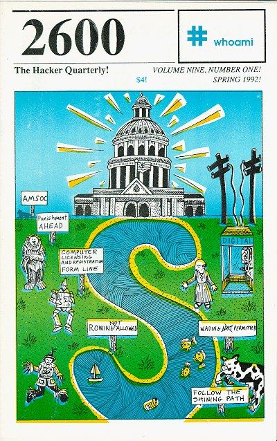 2600: The Hacker Quarterly, Spring 1992