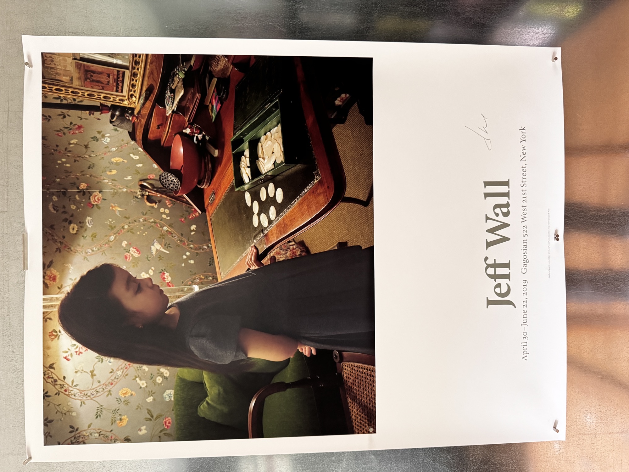 Jeff Wall Exhibition Poster